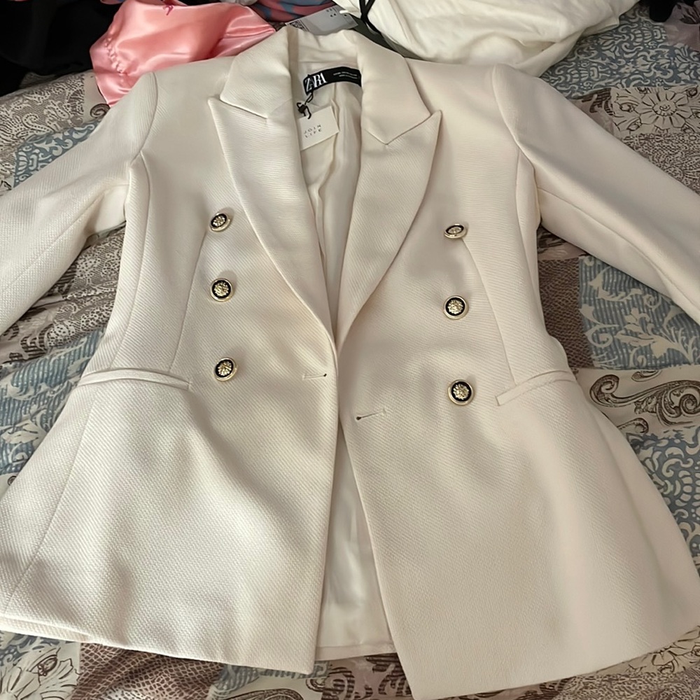 Zara long blazer